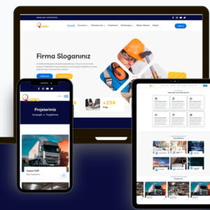 Hafriyat İnşaat Kurumsal Web Tasarım