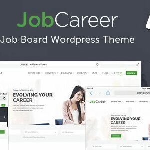 JobCareer WordPress Theme 4.9 – İş İlanı Duyarlı Teması