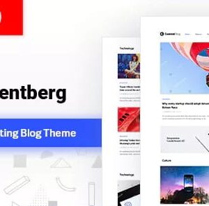 Contentberg Blog WordPress Teması 2.2.0 – İçerik Pazarlama Blog Teması