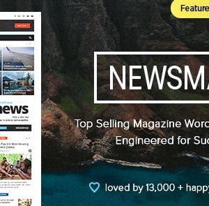 Newsmag WordPress Teması 5.4.3.1 – Haber, Magazin ve Gazete Teması