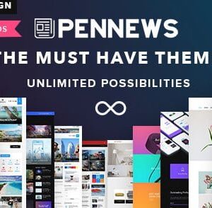 PenNews WordPress Teması 6.6.8 – Haber, Magazin, İş, Portföy ve AMP Uyumlu Landing Teması