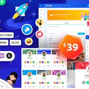Cirkle – Sosyal Ağ WordPress Teması 1.1.3
