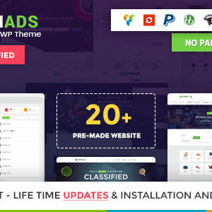 Classiads WordPress Teması 6.1.6 – İlanlar Teması