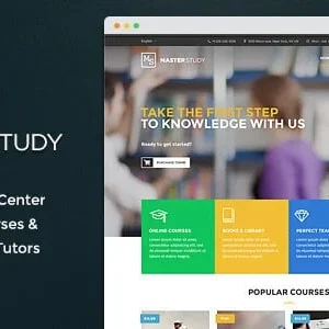 Masterstudy WordPress Teması 4.8.43 – Eğitim Merkezi Teması