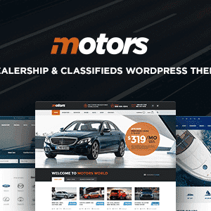 Motors WordPress Teması 5.6.42 – Araç Satış, Kiralama ve Listeleme Teması
