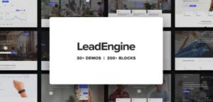 LeadEngine WordPress Tema 4.0 – Çok Amaçlı Sayfa Oluşturucu ile