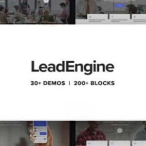LeadEngine WordPress Tema 4.0 – Çok Amaçlı Sayfa Oluşturucu ile