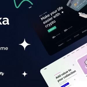 Toka WordPress Teması 1.31 - NFT & Kripto Teması