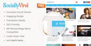 SociallyViral 2.4.9 – Viral WordPress Blog Teması