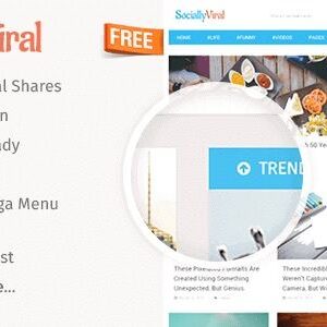 SociallyViral 2.4.9 – Viral WordPress Blog Teması